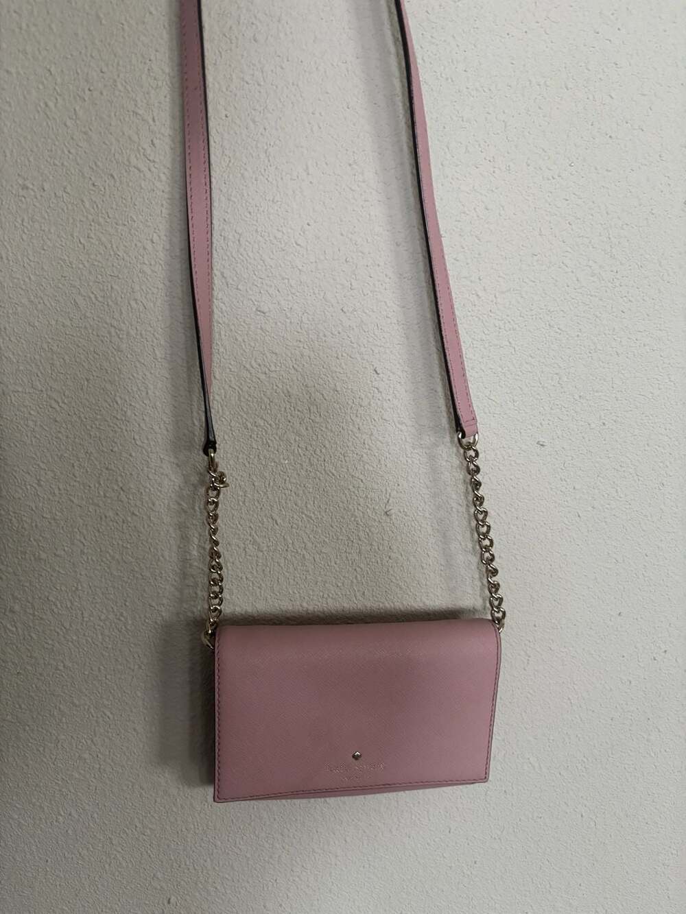 Kate Spade Cedar Street Cami Saffiano Leather Chain Crossbody Bag in Pink - Picture 4 of 10